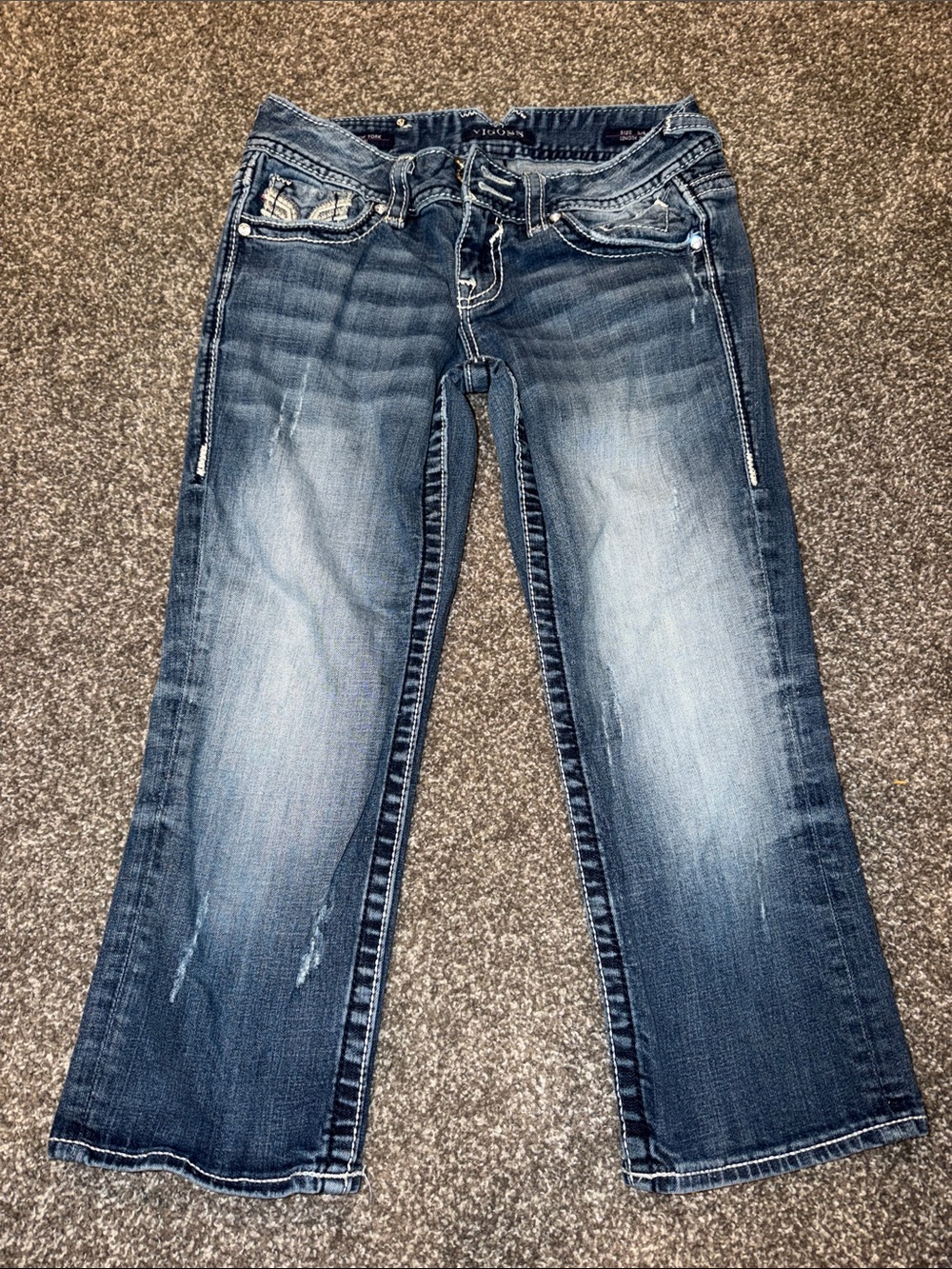 Y2K Vigoss Women’s “The New York Capri” size 3/4 Inseam 21”